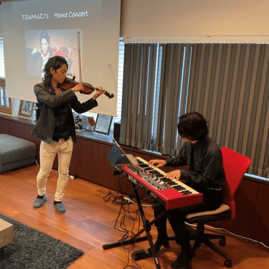 6/12(金) TSUMUZIのホームコンサート with 竹内大輔(Pf) in 土屋グループ銀座ショールーム